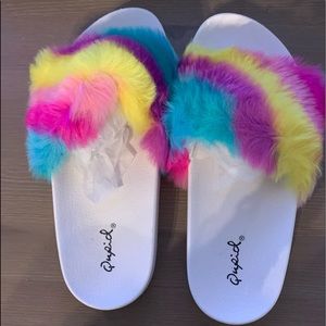 Rainbow stylish sandals/slippers